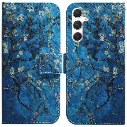 For Samsung Galaxy S24 Case Pattern Printing Leather Cover with Wallet Stand