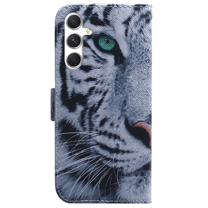 For Samsung Galaxy S24 Case Pattern Printing Leather Cover with Wallet Stand