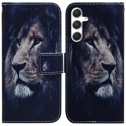 For Samsung Galaxy S24 Case Pattern Printing Leather Cover with Wallet Stand