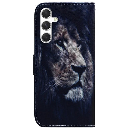 For Samsung Galaxy S24 Case Pattern Printing Leather Cover with Wallet Stand