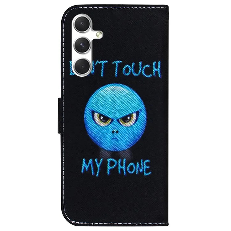 For Samsung Galaxy S24 Case Pattern Printing Leather Cover with Wallet Stand