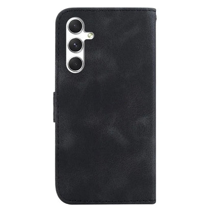 For Samsung Galaxy S24+ Case 7-Shape Imprinted Wallet Leather Phone Cover