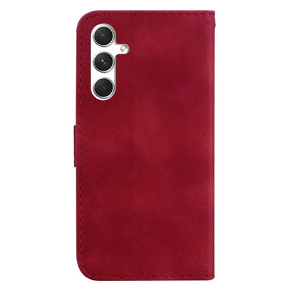 For Samsung Galaxy S24+ Case 7-Shape Imprinted Wallet Leather Phone Cover