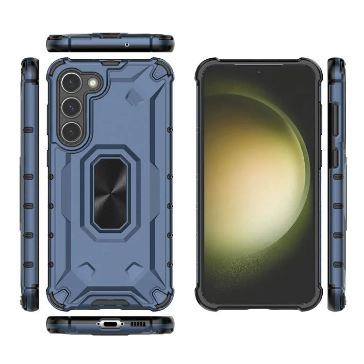 For Samsung Galaxy S23+ Phone Case Shockproof Hard PC Soft TPU Shell Protective Cover
