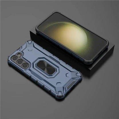 For Samsung Galaxy S23+ Phone Case Shockproof Hard PC Soft TPU Shell Protective Cover