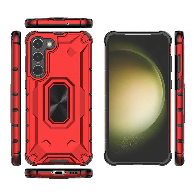 For Samsung Galaxy S23+ Phone Case Shockproof Hard PC Soft TPU Shell Protective Cover