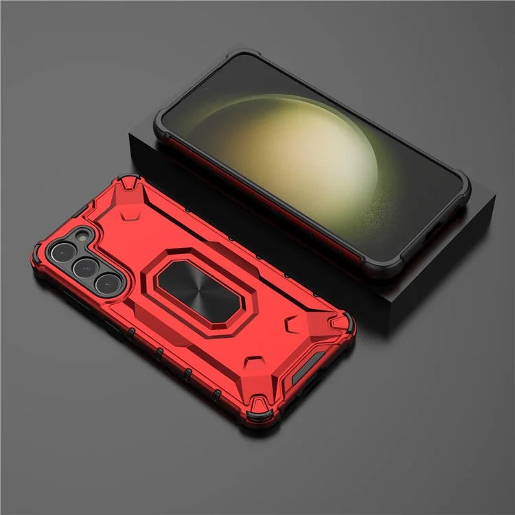 For Samsung Galaxy S23+ Phone Case Shockproof Hard PC Soft TPU Shell Protective Cover