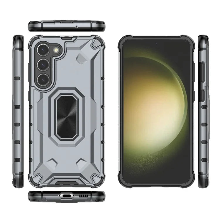For Samsung Galaxy S23+ Phone Case Shockproof Hard PC Soft TPU Shell Protective Cover