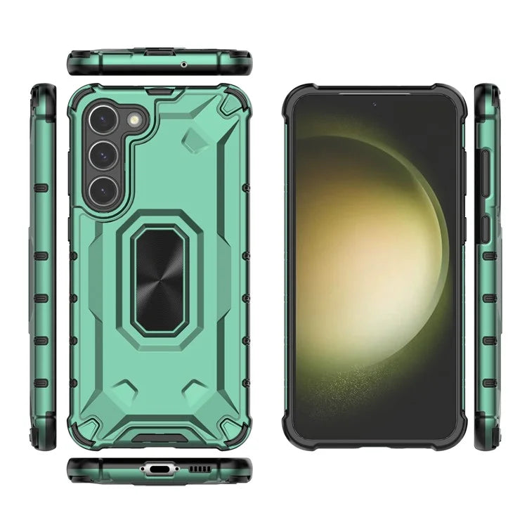 For Samsung Galaxy S23+ Phone Case Shockproof Hard PC Soft TPU Shell Protective Cover
