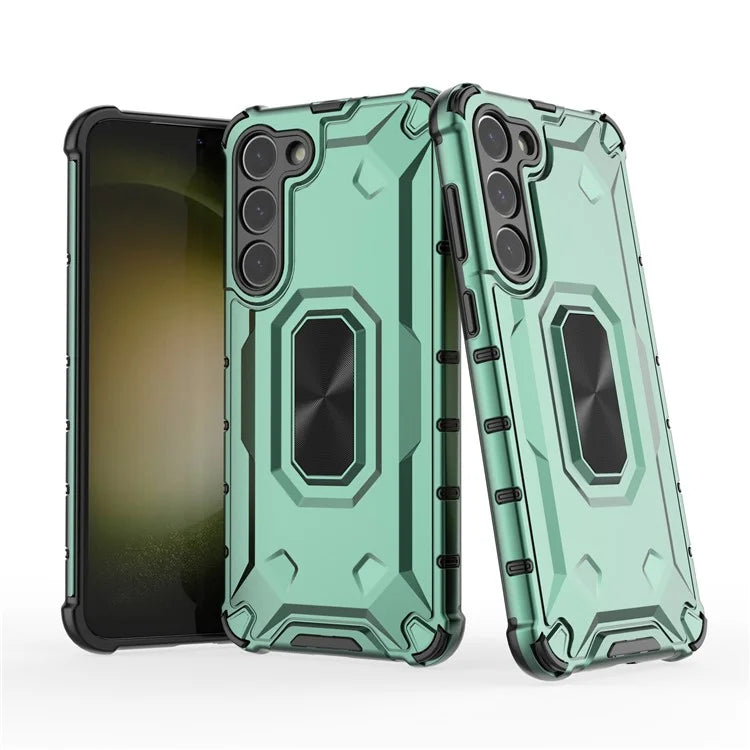 For Samsung Galaxy S23+ Phone Case Shockproof Hard PC Soft TPU Shell Protective Cover