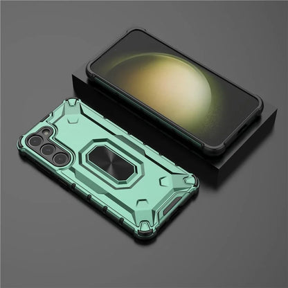 For Samsung Galaxy S23+ Phone Case Shockproof Hard PC Soft TPU Shell Protective Cover