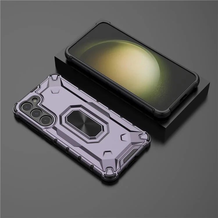 For Samsung Galaxy S23+ Phone Case Shockproof Hard PC Soft TPU Shell Protective Cover