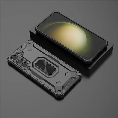 For Samsung Galaxy S23+ Phone Case Shockproof Hard PC Soft TPU Shell Protective Cover