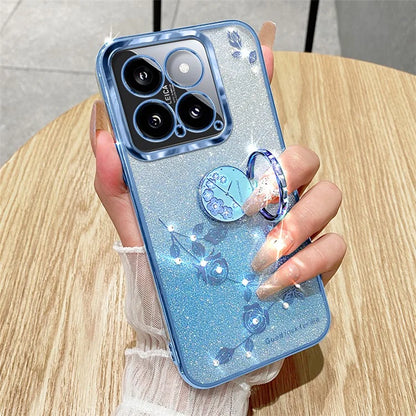 KADEM For Xiaomi 14 Cover Drop Resistant TPU Phone Case with Ring Kickstand
