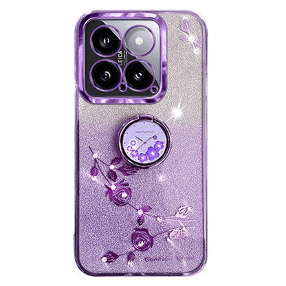 KADEM For Xiaomi 14 Cover Drop Resistant TPU Phone Case with Ring Kickstand