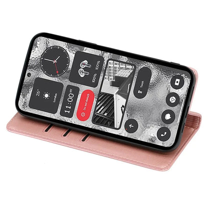 For Nothing Phone (2) Case Magnetic Auto Closing Phone Leather Cover