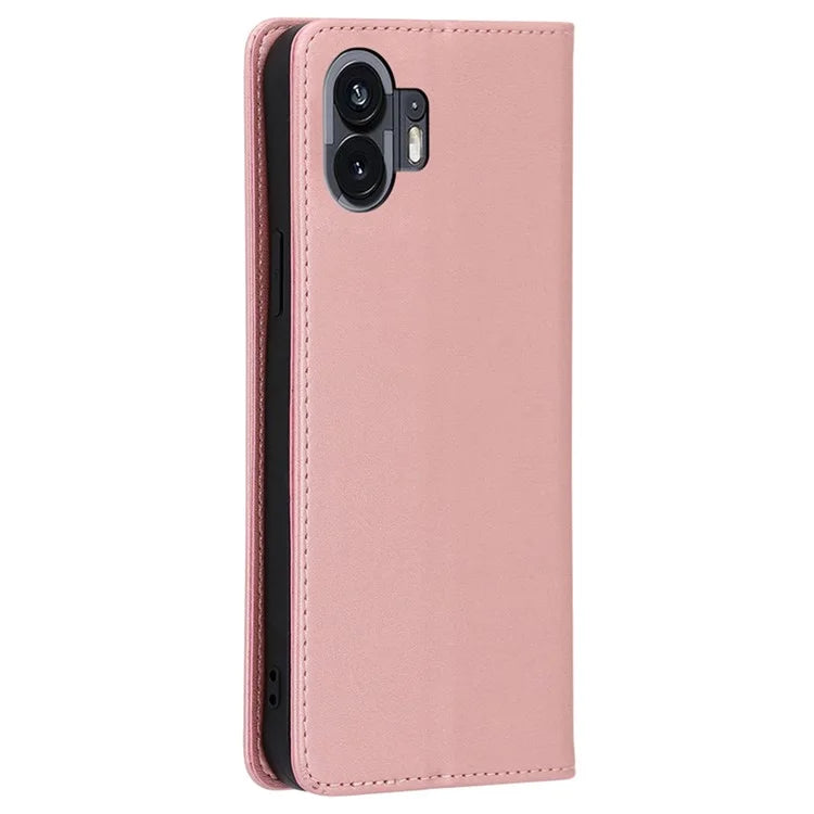 For Nothing Phone (2) Case Magnetic Auto Closing Phone Leather Cover