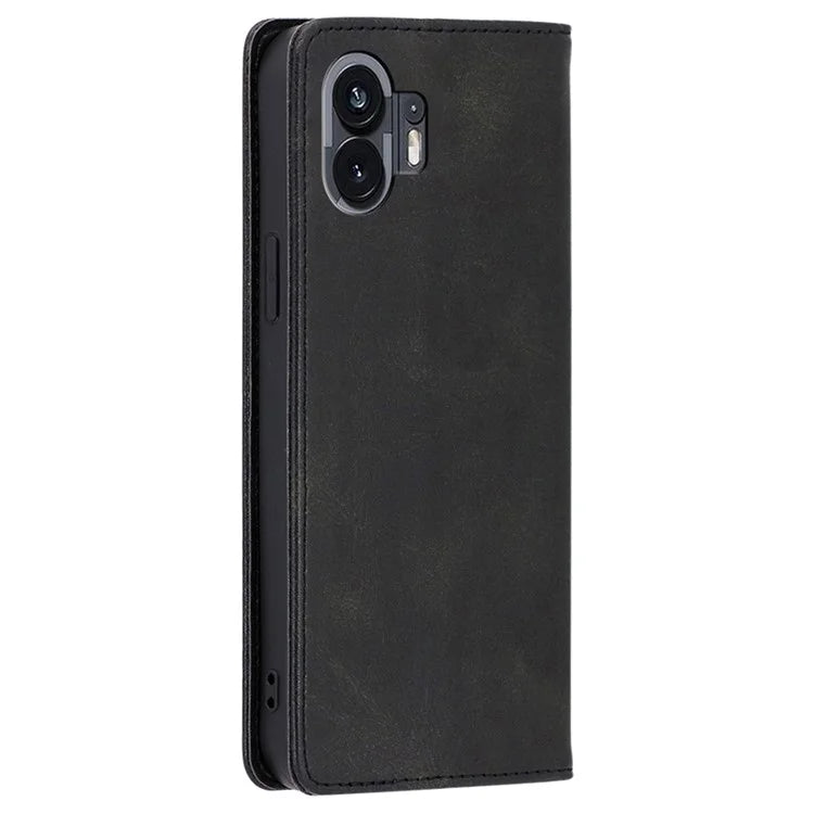 For Nothing Phone (2) Case Magnetic Auto Closing Phone Leather Cover