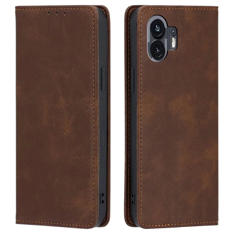 For Nothing Phone (2) Case Magnetic Auto Closing Phone Leather Cover