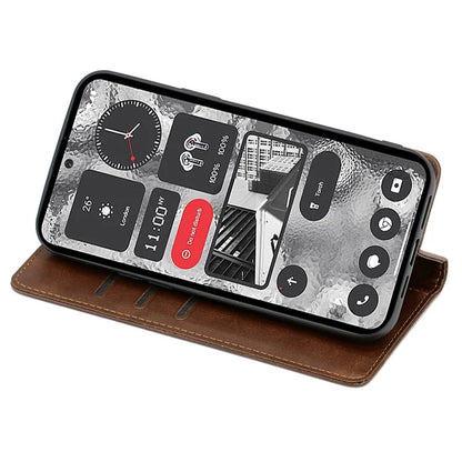 For Nothing Phone (2) Case Magnetic Auto Closing Phone Leather Cover