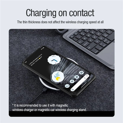 NILLKIN Frosted Shield Pro for Google Pixel 8 Phone Case Magnetic PC+TPU Cover