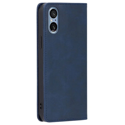 For Sony Xperia 5 V Case Magnetic Closure Wallet Leather Cover