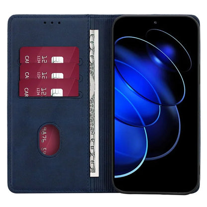 For Honor X6a 4G Leather Case Magnetic Auto Closing Phone Cover