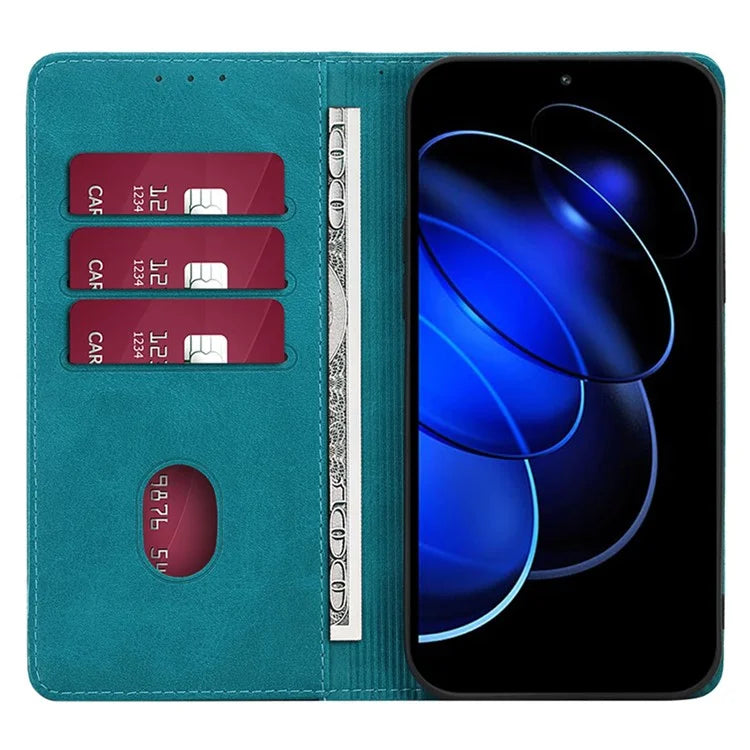 For Honor X6a 4G Leather Case Magnetic Auto Closing Phone Cover