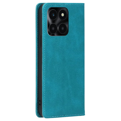 For Honor X6a 4G Leather Case Magnetic Auto Closing Phone Cover