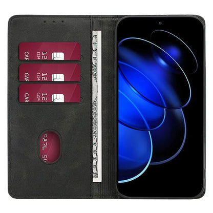 For Honor X6a 4G Leather Case Magnetic Auto Closing Phone Cover
