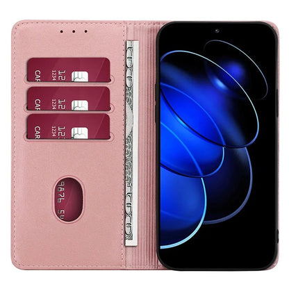 For Honor X6a 4G Leather Case Magnetic Auto Closing Phone Cover