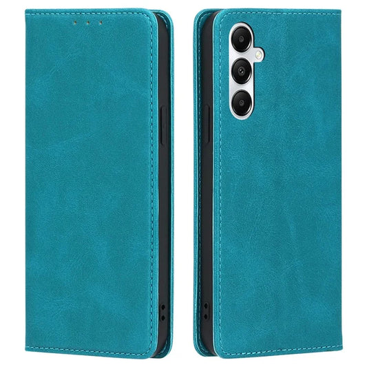 For Samsung Galaxy A05s 4G Phone Case PU Leather+TPU Calf Texture Stand Cover