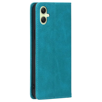 For Samsung Galaxy A05 4G Case PU Leather+TPU Calf Texture Stand Cell Phone Cover