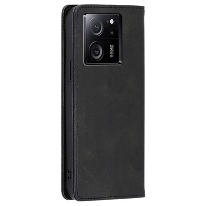 For Xiaomi Redmi K60 Ultra / 13T / 13T Pro Phone Case Anti-drop PU Leather Calf Texture Stand Wallet Cover