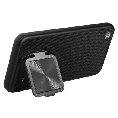 NILLKIN For Xiaomi 14 Pro Phone Case Textured Prop PC+TPU Kickstand Cover with Lens Lid