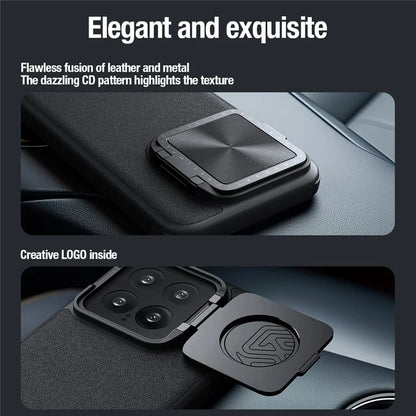 NILLKIN CamShield Prop For Xiaomi 14 Pro Case Compatible with Magsafe Kickstand Phone Cover