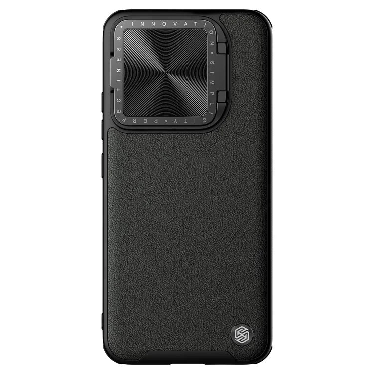 NILLKIN CamShield Prop For Xiaomi 14 Pro Case Leather+PC+TPU Phone Cover