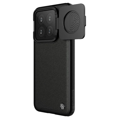 NILLKIN CamShield Prop For Xiaomi 14 Pro Case Leather+PC+TPU Phone Cover