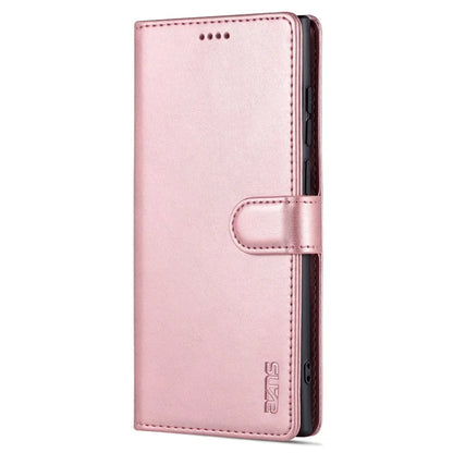 AZNS For Samsung Galaxy S24 Ultra Case Leather Protected Fully Folio Flip Stand Phone Shell