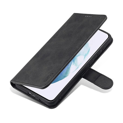 AZNS For Samsung Galaxy S24+ Phone Case Shockproof PU Leather Card Slots Phone Cover