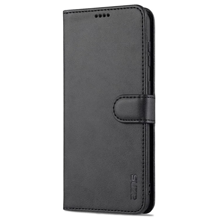 AZNS For Samsung Galaxy S24+ Phone Case Shockproof PU Leather Card Slots Phone Cover