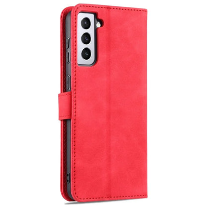 AZNS For Samsung Galaxy S24+ Phone Case Shockproof PU Leather Card Slots Phone Cover
