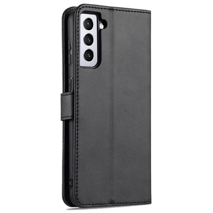 AZNS For Samsung Galaxy S24 Cell Phone Case Wallet Stand PU Leather Shell Phone Cover