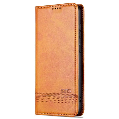 AZNS For Samsung Galaxy S24+ Case Scratch-resistant PU Leather+TPU Stand Phone Protector