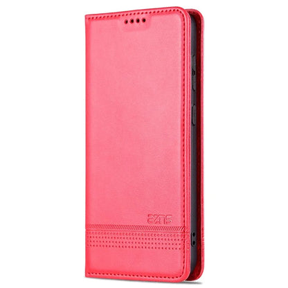 AZNS For Samsung Galaxy S24+ Case Scratch-resistant PU Leather+TPU Stand Phone Protector