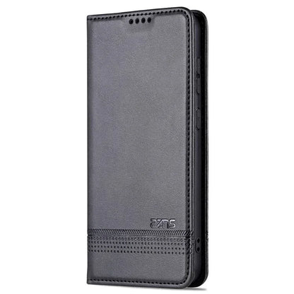 AZNS For Samsung Galaxy S24+ Case Scratch-resistant PU Leather+TPU Stand Phone Protector