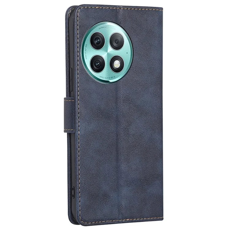 For OnePlus Ace 2 Pro 5G Case RFID Blocking Cowhide Texture Phone Protective Cover
