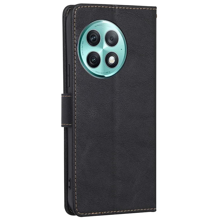 For OnePlus Ace 2 Pro 5G Case RFID Blocking Cowhide Texture Phone Protective Cover