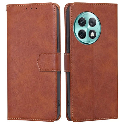 For OnePlus Ace 2 Pro 5G Case RFID Blocking Cowhide Texture Phone Protective Cover