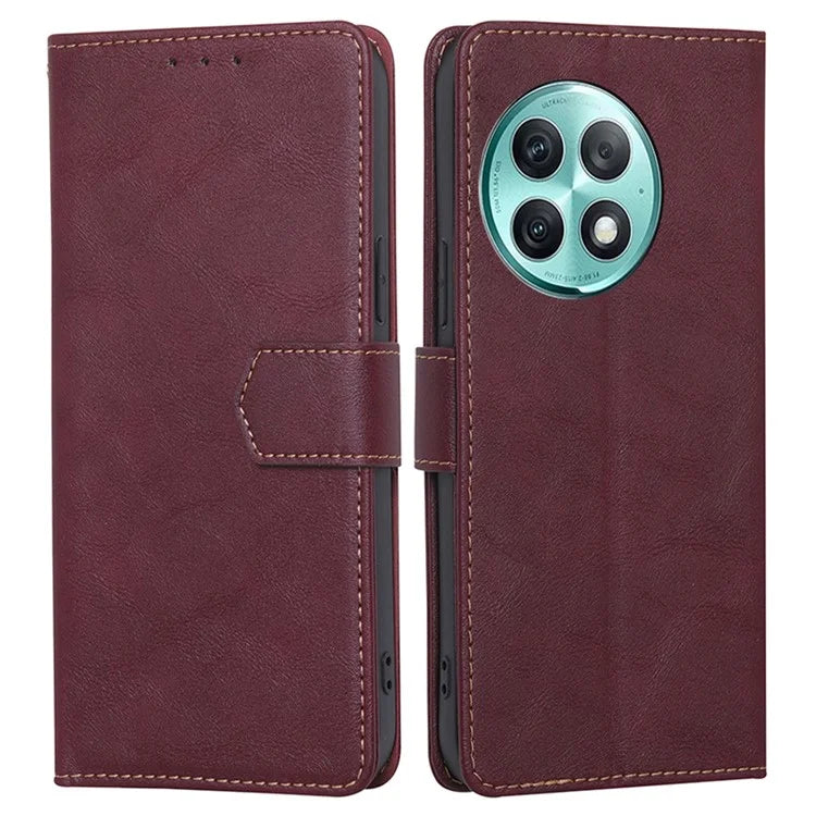 For OnePlus Ace 2 Pro 5G Case RFID Blocking Cowhide Texture Phone Protective Cover